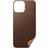 Nomad Leather Skin (iPhone 13 Pro Max) Brun