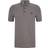 HUGO BOSS Stretch Cotton Slim Fit with Logo Patch Polo Shirt - Dark Grey