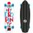 Hydroponic Diamond Complete Cruiser Skateboard Tipe White White/Blue/Red