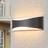 Lucande Antracitfarvet LED-udendørsvæglampe Akira Vægarmatur
