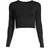 Casall Crop Long Sleeve T-shirt - Black