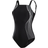 Speedo Women's Crystallux Printed Swimsuit - Black/White