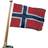 Adela Flag: Svensk/Finsk/Norsk eller Tysk 50x36