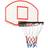 vidaXL Basketball Hoop with Plate 71x45x2 cm Polyethylene White