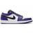 Nike Air Jordan 1 Low GS - Court Purple/Black/White