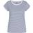 Mads Nørgaard t-shirt Teasy Organic Stripe estate blue/brilliant white
