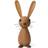 Spring Copenhagen Hare Jumper Brown Dekorationsfigur 16.6cm