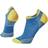 Smartwool mens performance run zero cushion low ankle socks blue sports running