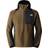 The North Face Men's Athletic Outdoor Softshell Hoodie - Military Olive/Asphalt Grey/TNF Black