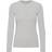 A-View Bluse Stabil Top l/s Light Grey Melange