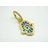 Pandora Pendants & Charms Opalescent Blue Hamsa Hand Dangle Charm blue Pendants & Charms for ladies