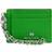 Michael Kors Small Pebbled Leather Chain Card Case - Palm Green