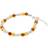Pernille Corydon Amber Glow Bracelet - Silver/Multicolour