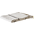 Dacore Plaid Bomuld 125x150cm Grafisk Tæppe Hvid