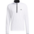 adidas Quarter Zip Golf Pullover - White