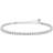 Studio Z Tennis Bracelet - Silver/Transparent