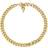 Michael Kors Statement Logo Collar Necklace - Gold/Transparent