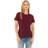 Bella+Canvas Ladies' Relaxed Jersey Short-Sleeve T-Shirt MAROON