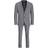 Jack & Jones Solaris Super Slim Fit Suit - Grey/Light Grey Melange
