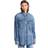 Agolde Camryn Upsized Denim Shirt in Blue. L, M, XS