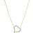 Sif Jakobs Adria Amore Necklace - Gold/Transparent/Pearls