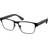 Prada 0PR 57ZV til Herrer Rektangulære Tilgængelige linser: Enkeltstyrkeglas Flerstyrkeglas