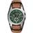 Fossil Gents Green Leather Machine