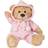 Teddy HERMANN ANN pyjamabjørn lyserød 30 cm