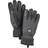 Hestra Army Leather Wool Terry 5 Finger Gloves - Grey/Black