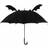 Horror-Shop Gothic Bat Wings Umbrella Black
