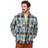 Marmot Men's Ridgefield Sherpa Flannel Shirt Jacket, XL, Moon River