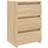 vidaXL Bed Cabinet Sonoma Oak Sengebord 35x40cm