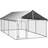 vidaXL Outdoor Dog Cage with Roof 200x150cm
