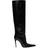 Saint Laurent Vendome leather knee-high boots black