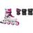 Rollerblade Fury Combo Justerbar Rulleskøjte Børn White/Pink Pink 36.5-40.5 Dame Adult, Kids, Newborn, Toddler, Infant