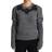 Dolce & Gabbana Gray Lace Trimmed Pullover Cashmere Sweater IT48