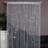 Shein 1pc String Door Curtain, Silver Glitter Polyester Tassel Curtain For Home Decor
