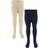 Minymo Baby Knit Tights 2-pack - Total Eclipse