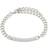 Pilgrim Heat Chain Bracelet - Silver/Transparent