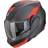 Scorpion EXO-Tech Evo Team Matt Black-Silver-Red Modular Helmet Black Woman, Man