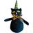 Horror-Shop Plush Halloween Cat 19cm