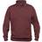 Clique Basic Half-Zip Sweatshirt - Burgundy