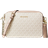 Michael Kors Logo Print Jet Set Crossbody Bag - Vanilla/Soft Pink