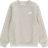 Nike Kid's Sportswear Club Fleece Sweatshirt - Dark Gray Heather/White