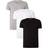 Tommy Hilfiger Essential Cotton T-shirt 3-pack - Black/Grey Heather/White