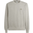 CP COMPANY Brushed & Emerized Diagonal Fleece Logo Sweatshirt - Silver Sage/Brown