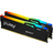 Kingston Fury Beast RGB Black DDR5 4x16GB ECC (KF552C40BBAK4-64)