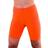 Wicked Costumes 80's Cycling Pants Neon Orange