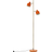 DybergLarsen Ocean Orange/Brass Gulvlampe 160cm