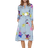 Nümph Nurita New Dress - Blue Fog